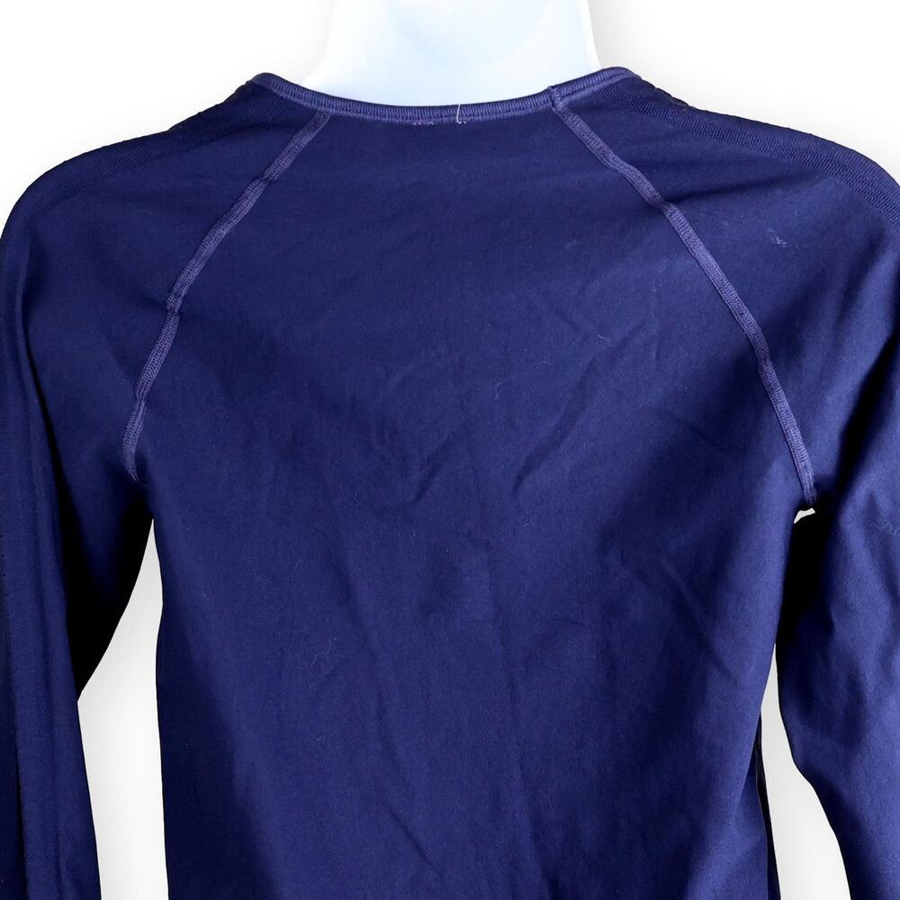 Fabletics Sync Seamless Deep Blue Long Sleeve Kni… - image 6